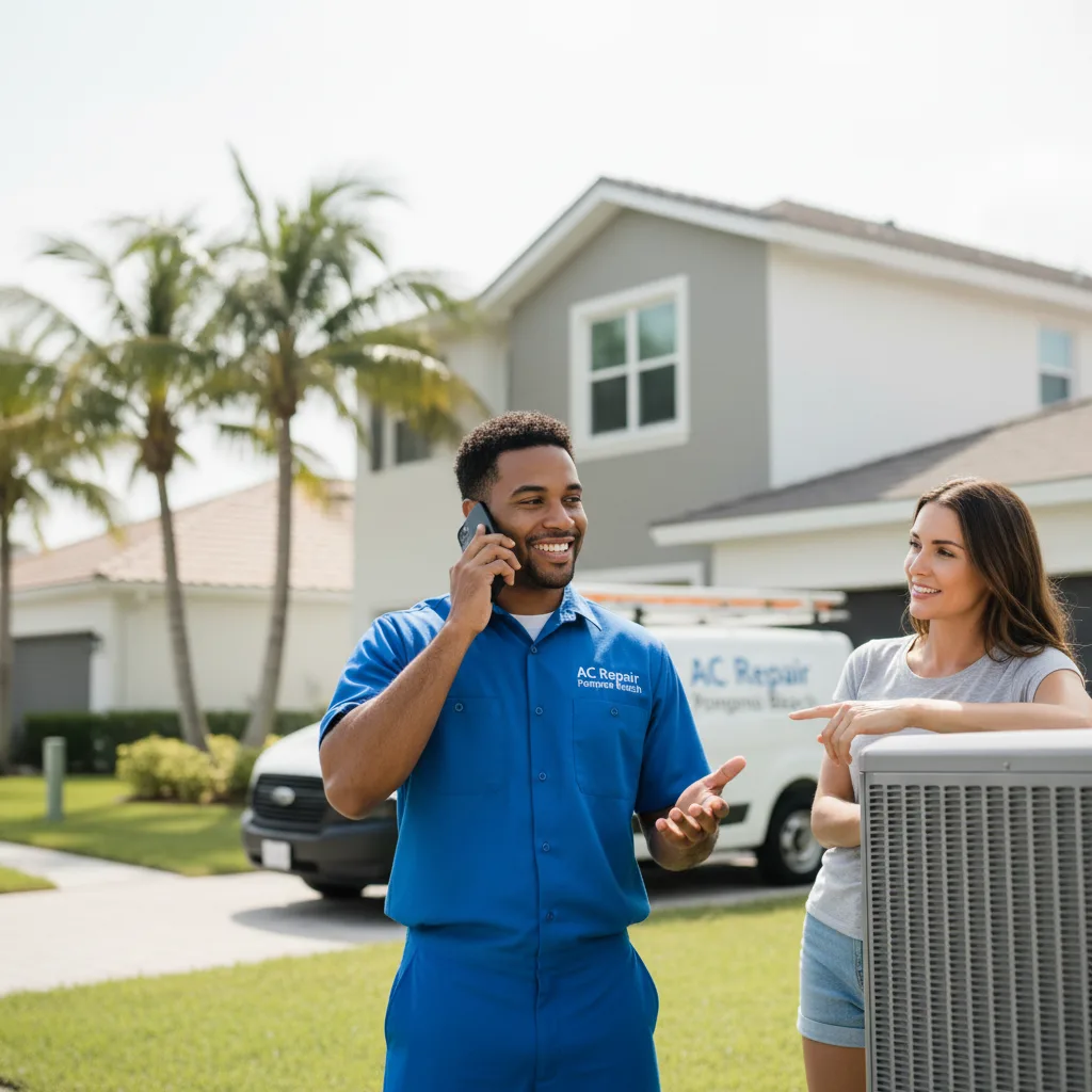 AC Repair Pompano Beach customer support in West Fork